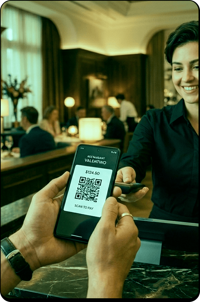 Restoranda QR ile ödeme